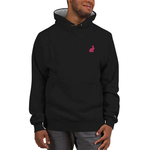 Pink Rabbit Champion Hoodie